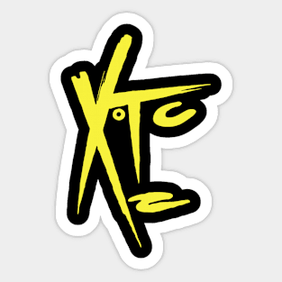XTC Band Sticker